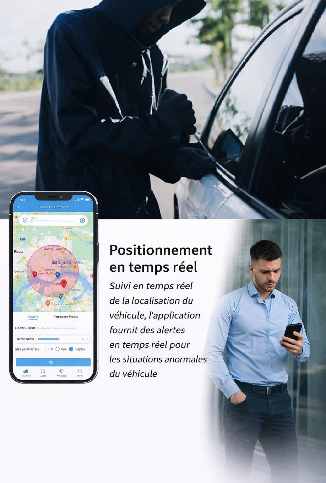 Mini Traceur GPS 4G Magnétique – Suivi en Temps Réel pour Voiture, Moto & Objets