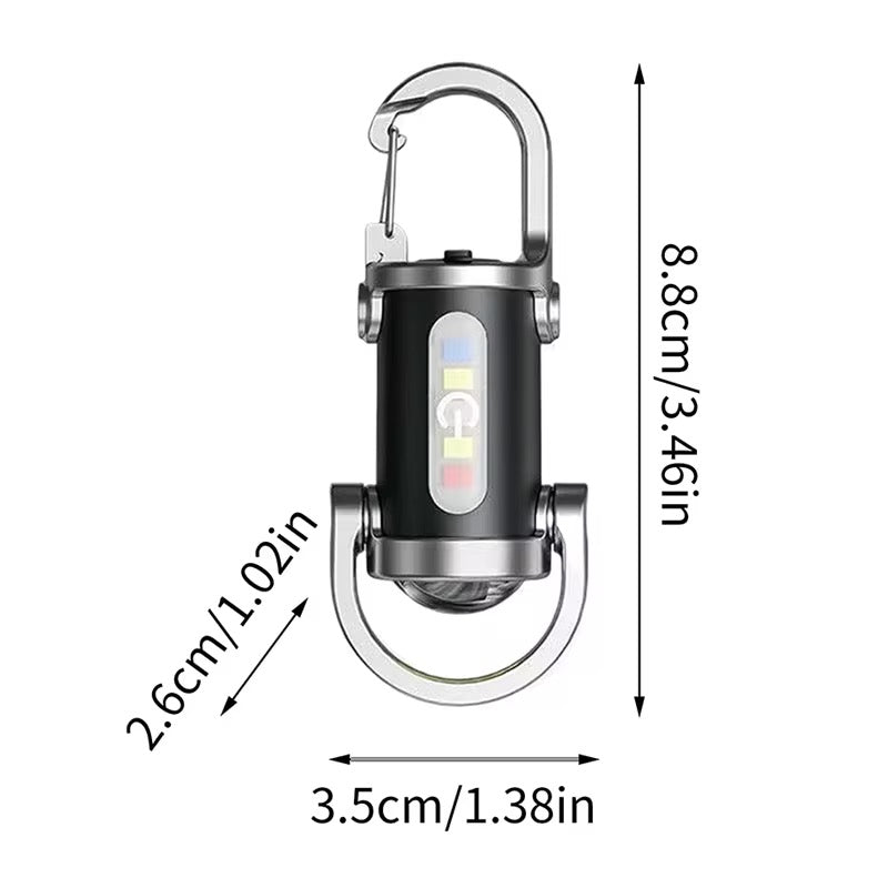 Mini Lampe  Porte-Clés puissant Rechargeable
