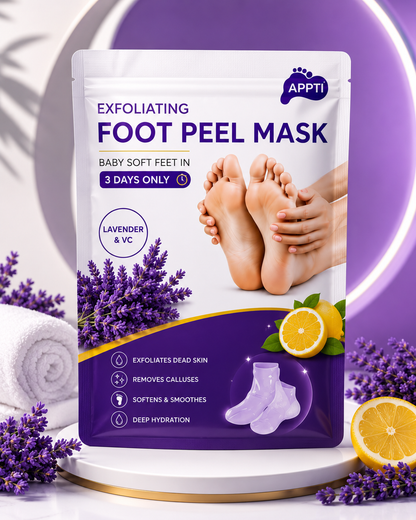 🦶 Masque Exfoliant Pour Pieds – Pieds Doux & Lisses