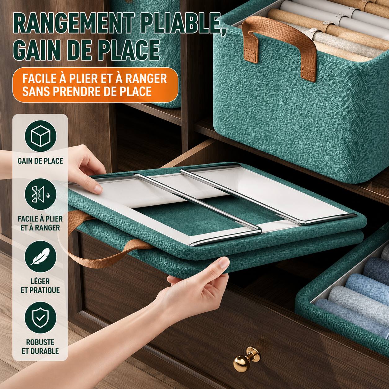 🧺 Box de Rangement Grande Capacité