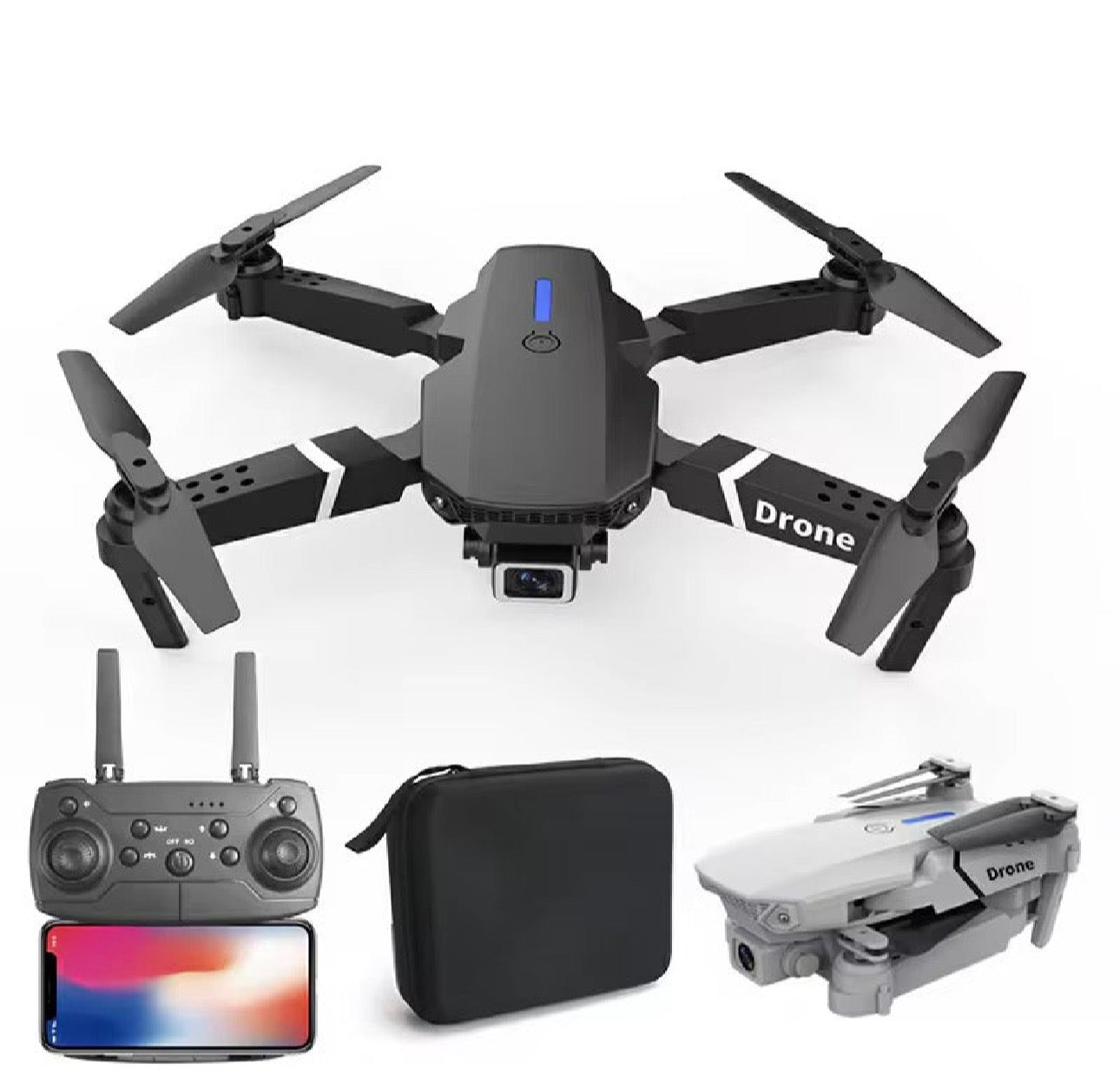 DRONE E88 PRO RC 4K
