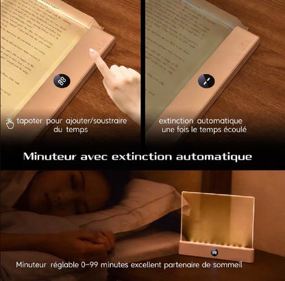 LAMPE DE LECTURE PLATE SANS FIL