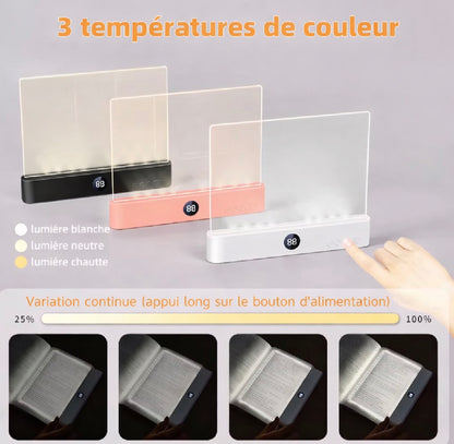 LAMPE DE LECTURE PLATE SANS FIL