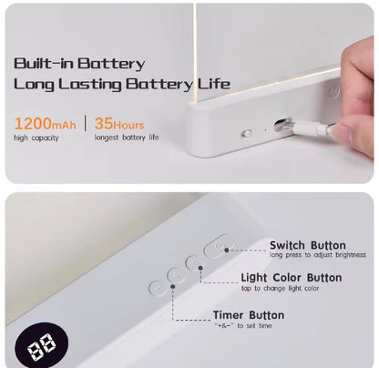 LAMPE DE LECTURE PLATE SANS FIL